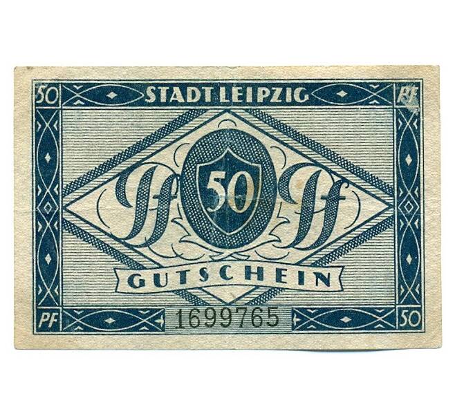 Банкнота 50 пфеннигов 1920 года Германия — город Лейпциг (Нотгельд) (Артикул: K12-40856) — Фото №1