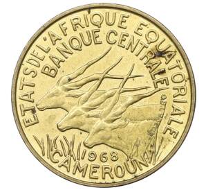 5 франков 1968 года Экваториальная Африка (Камерун) — Фото №1