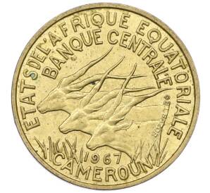 10 франков 1967 года Экваториальная Африка (Камерун) — Фото №1