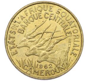 25 франков 1962 года Экваториальная Африка (Камерун) — Фото №1