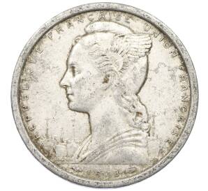 2 франка 1948 года Французская Экваториальная Африка — Фото №2