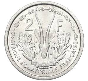 2 франка 1948 года Французская Экваториальная Африка — Фото №1