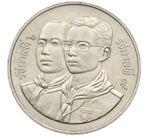 10 бат 1991 года (BE 2534) Таиланд «80 лет Национальному Движению Скаутов Таиланда» — Фото №2