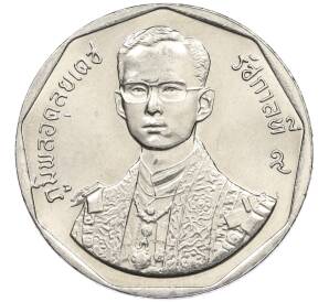 10 бат 1988 года (BE 2531) Таиланд «42 года правлению Короля Рамы IX» — Фото №1