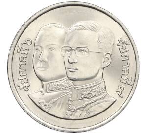 10 бат 1985 года (BE 2528) Таиланд «72 года Государственному сберегательному банку» — Фото №2