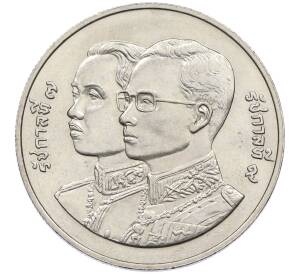 10 бат 1993 года (BE 2536) Таиланд «60 лет Департаменту Казначейства» — Фото №2