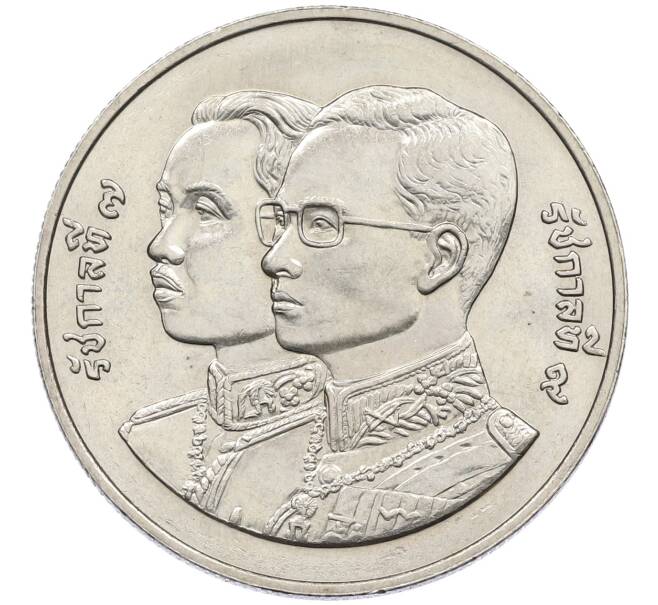 Монета 10 бат 1993 года (BE 2536) Таиланд «60 лет Департаменту Казначейства» (Артикул: M2-82199) — Фото №2