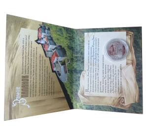 5 гривен 2019 года Украина — Замок Паланок в подарочном буклете — Фото №1