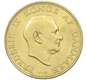 1 крона 1953 года Дания — Фото №2