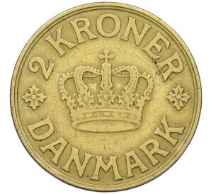 2 кроны 1939 года Дания — Фото №2