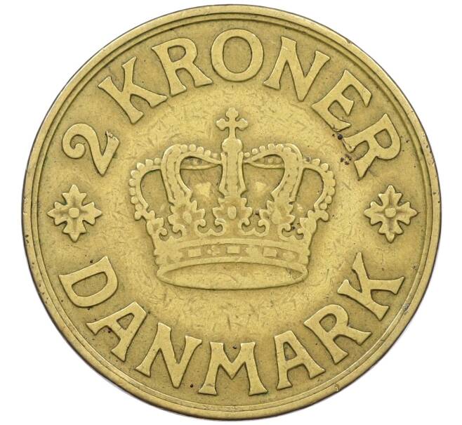 Монета 2 кроны 1939 года Дания (Артикул: K12-41187) — Фото №2