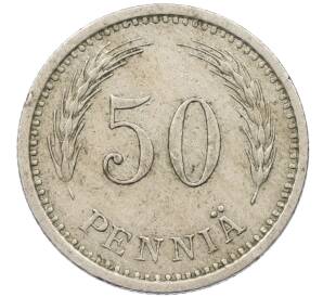 50 пенни 1939 года Финляндия — Фото №2