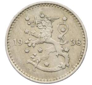 1 марка 1938 года Финляндия — Фото №1