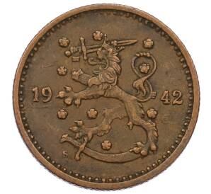 1 марка 1942 года Финляндия — Фото №1