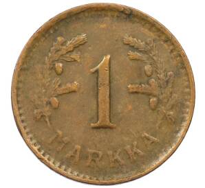 1 марка 1951 года Финляндия — Фото №2