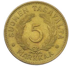 5 марок 1949 года Финляндия — Фото №2