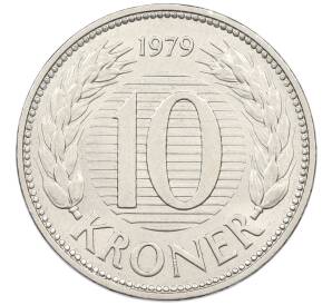 10 крон 1979 года Дания — Фото №1