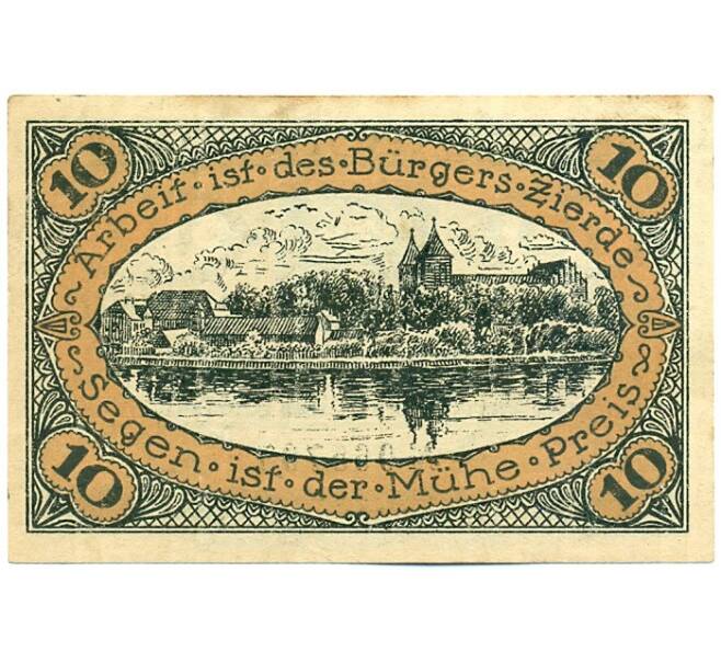 Банкнота 10 пфеннигов 1920 года Германия — город Нейденбург (Нотгельд) (Артикул: K12-41573) — Фото №2