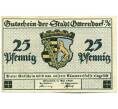 Банкнота 25 пфеннигов 1920 года Германия — город Оттерндорф (Нотгельд) (Артикул: K12-41574) — Фото №2