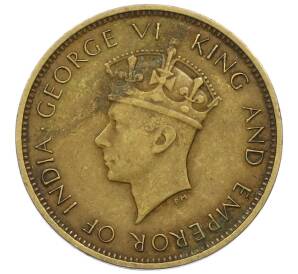 1 фартинг 1937 года Британская Ямайка — Фото №2