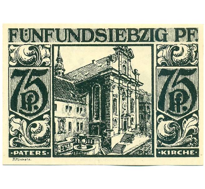 Банкнота 75 пфеннигов 1921 года Германия — город Падерборн (Нотгельд) (Артикул: K12-41739) — Фото №1