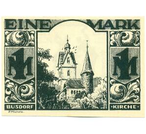 1 марка 1921 года Германия — город Падерборн (Нотгельд) — Фото №1