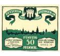 Банкнота 50 пфеннигов 1921 года Германия — город Китцинген (Нотгельд) (Артикул: K12-41753) — Фото №1