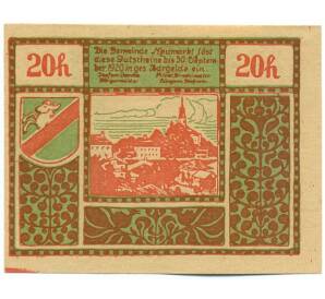 20 геллеров 1920 года Австрия — Ноймаркт Зальцбург (Нотгельд) — Фото №1