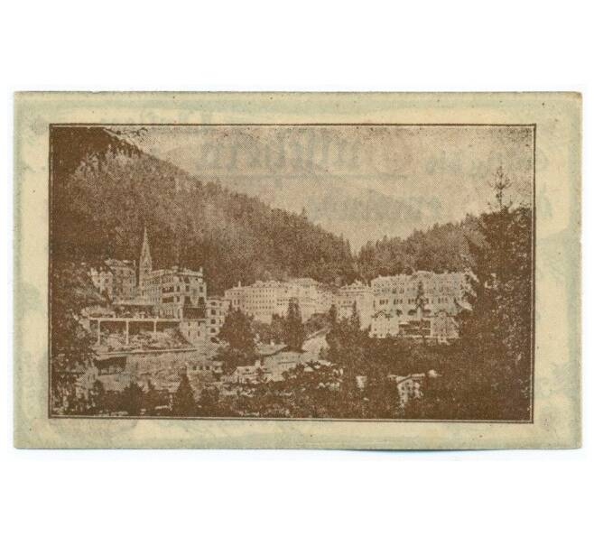 Банкнота 10 геллеров 1920 года Австрия — Бад-Гаштайн (Нотгельд) (Артикул: K12-41819) — Фото №2