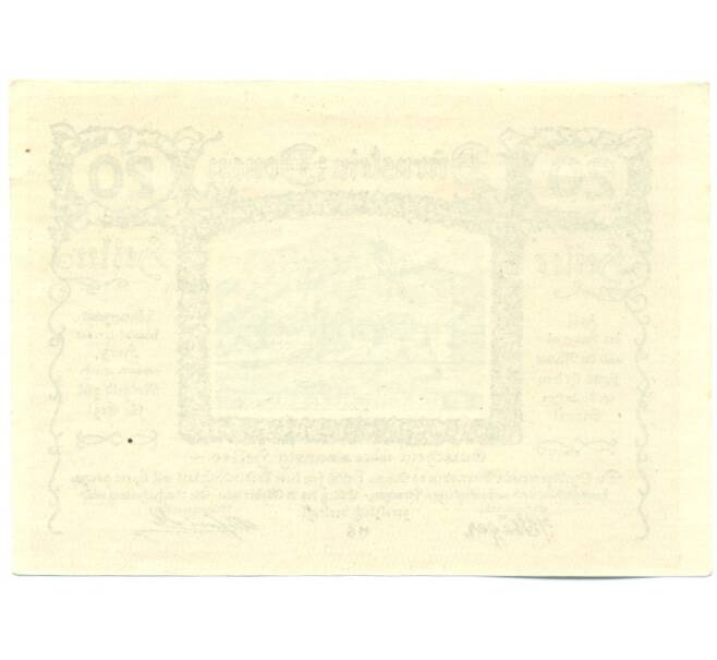 Банкнота 20 геллеров 1920 года Австрия — город Дюрнштайн (Нотгельд) (Артикул: K12-41885) — Фото №2