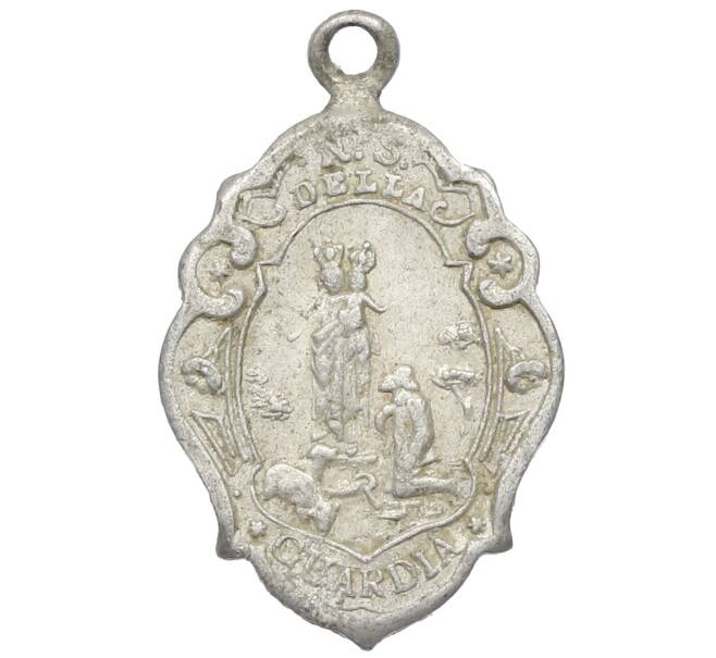 Нательный католический образок «Ностра Синьора делла Гуардиа — Святой Иосиф» Италия (Артикул: K12-41916) — Фото №1