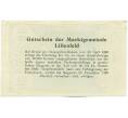 Банкнота 50 геллеров 1920 года Австрия — город Лилиенфельд (Нотгельд) (Артикул: K12-42087) — Фото №2