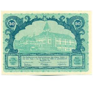 50 геллеров 1920 года Австрия — город Оберхоллабрунн (Нотгельд) — Фото №1