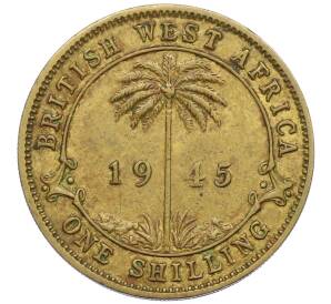1 шиллинг 1945 года Н Британская Западная Африка — Фото №1