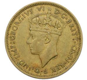 1 шиллинг 1945 года Н Британская Западная Африка — Фото №2