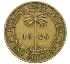 1 шиллинг 1946 года Британская Западная Африка — Фото №1