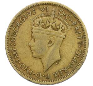 1 шиллинг 1946 года Британская Западная Африка — Фото №2