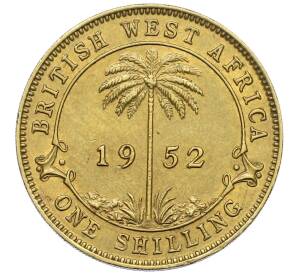 1 шиллинг 1952 года Британская Западная Африка — Фото №1