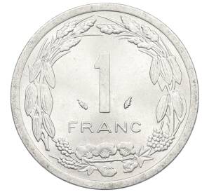 1 франк 1976 года Центрально-Африканский валютный союз — Фото №2