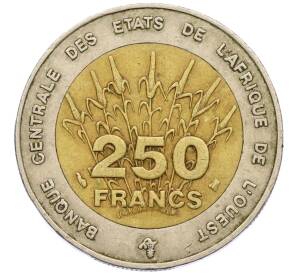 250 франков 1996 года Западно-Африканский валютный союз — Фото №1