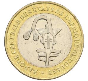 500 франков 2005 года Западно-Африканский валютный союз (Медальное соотношение сторон) — Фото №2