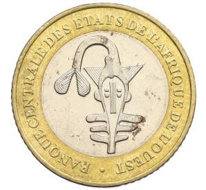 500 франков 2005 года Западно-Африканский валютный союз (Медальное соотношение сторон) — Фото №2