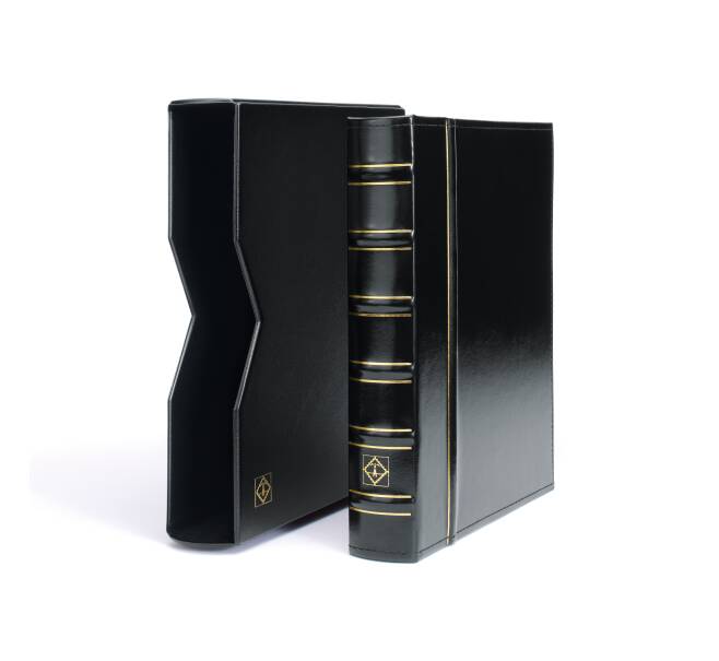 Альбом для монет VARIO Ringbinder CL-Set без листов с защитным шубером Черный LEUCHTTURM 360983 (Артикул: L1-22260) — Фото №1