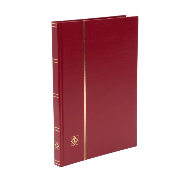 Альбом для марок на 32 страницы Einsteckbuch BASIC S32/5 Красный LEUCHTTURM 339362 (Артикул: L1-22239) — Фото №1