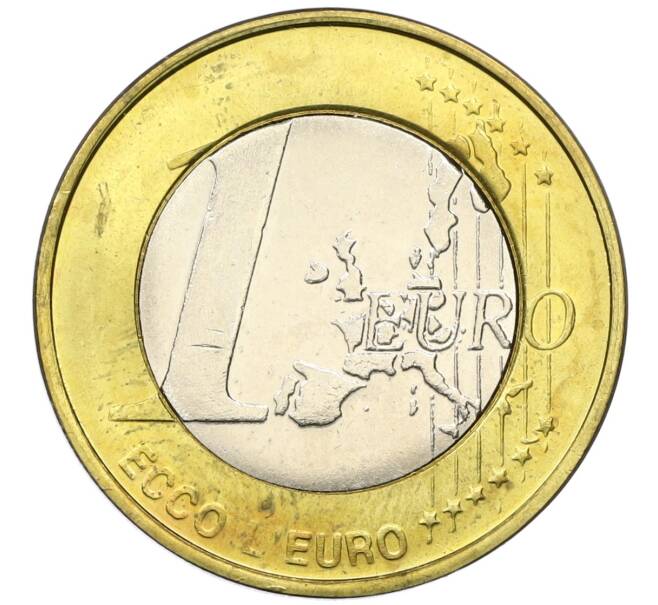 1 евро 1998 года Лигурия (Unusual) (Артикул: K12-42962) — Фото №2