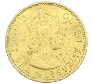 1/2 пенни 1963 года Ямайка — Фото №2