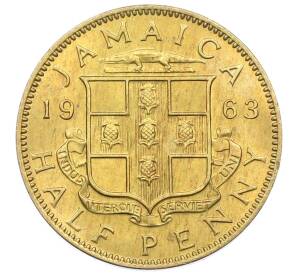 1/2 пенни 1963 года Ямайка