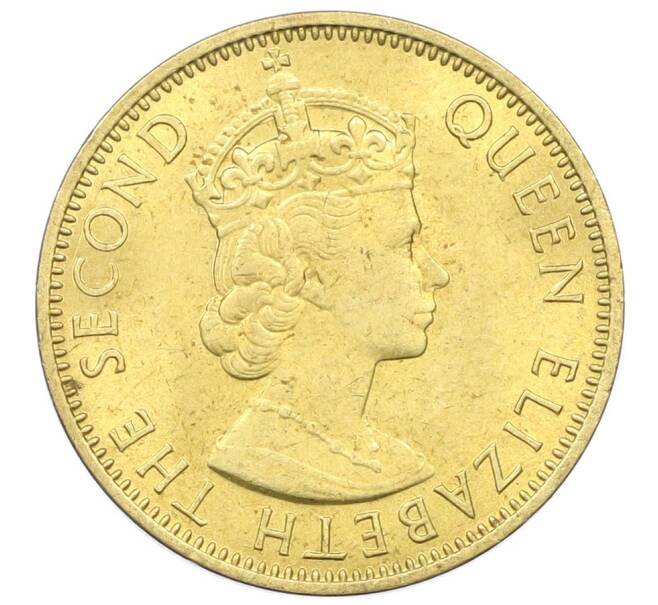 Монета 1/2 пенни 1963 года Ямайка (Артикул: M2-82355) — Фото №2