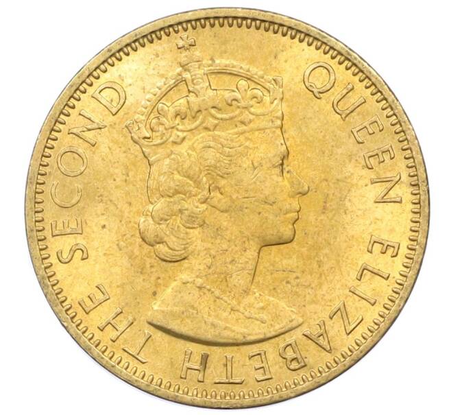 Монета 1/2 пенни 1963 года Ямайка (Артикул: M2-82356) — Фото №2