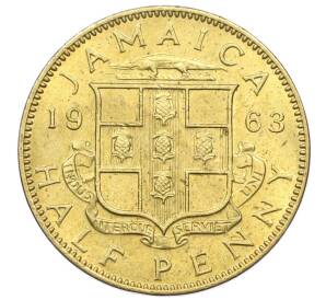 1/2 пенни 1963 года Ямайка